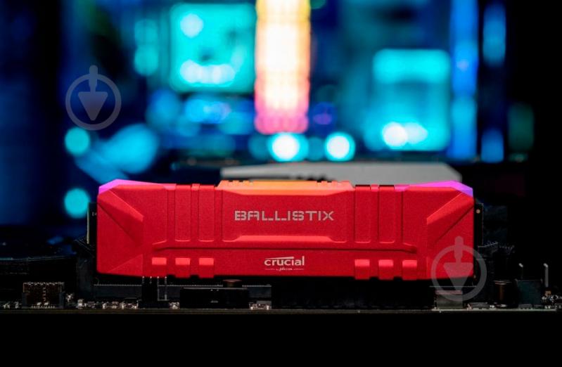 Оперативная память Micron DDR4 SDRAM 16 GB (2x8GB) 3000 MHz (BL2K8G30C15U4R) Ballistix Red - фото 3