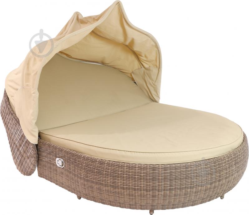 Комплект мебели Cruzo Sunbed set 145х192 см коричневый - фото 2