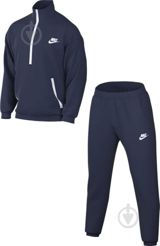 Спортивный костюм Nike DM6845-410 р.2XL синий - фото 10