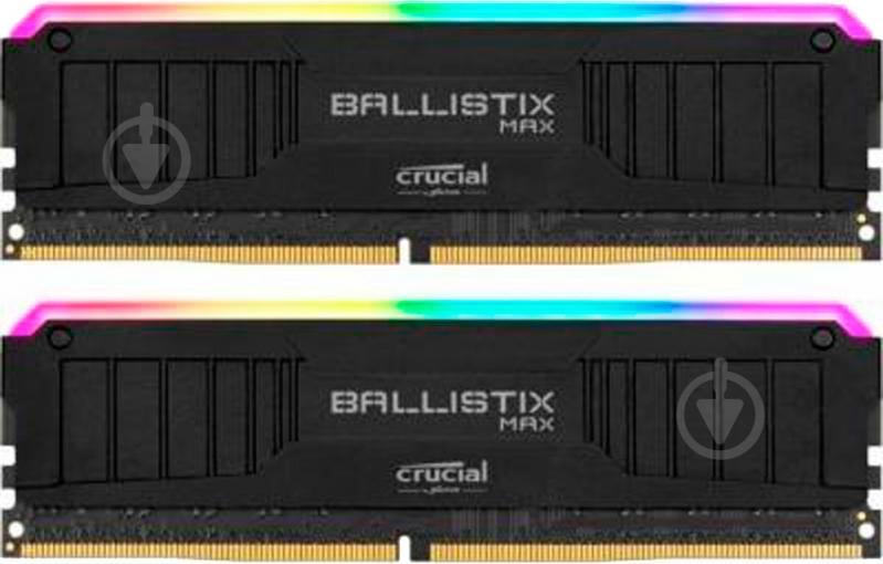 Оперативна пам'ять Micron DDR4 SDRAM 16 GB (2x8GB) 3000 MHz (BL2K8G30C15U4BL) PC4-24000 Ballistix RGB - фото 1