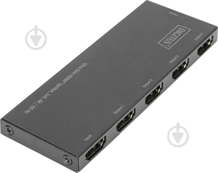 Сплиттер Digitus (DS-45323) HDMI (INx1 - OUTx4) 4K Ultra Slim - фото 2 Сплиттер Digitus (DS-45323) HDMI (INx1 - OUTx4) 4K Ultra Slim - фото 2