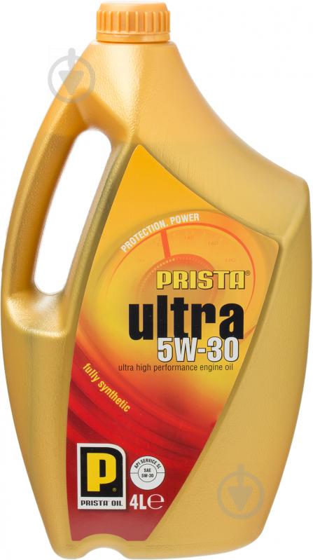 Моторне мастило Prista Oil Ultra 5W-30 4 л (PRIS ULTRA 5W30 4L) - фото 1