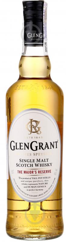 Виски Glen Grant the Major’s Reserve 5 лет у тубусе 0,7 л - фото 2