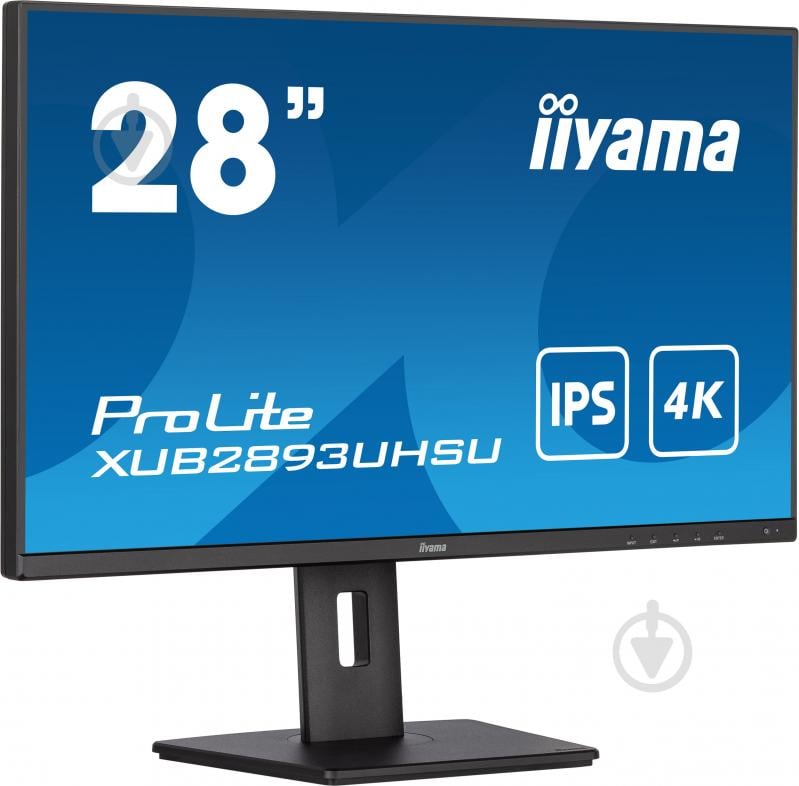 Монитор Iiyama Prolite XUB2893UHSU-B5 28" (XUB2893UHSU-B5) - фото 3