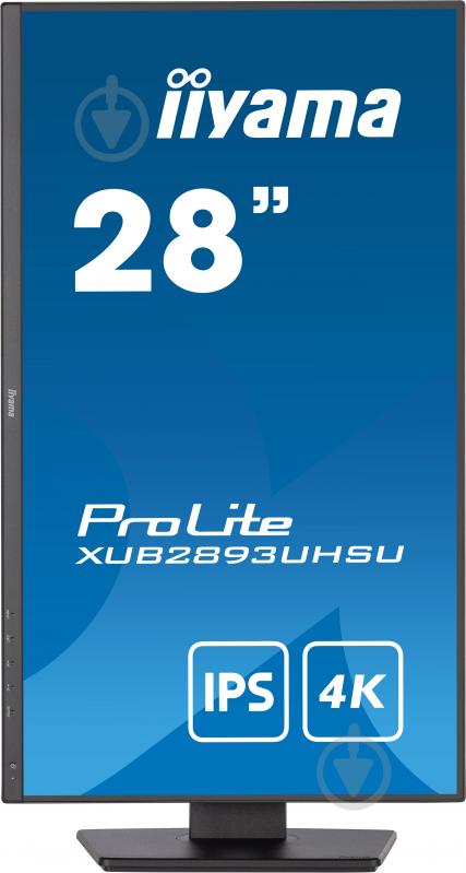 Монитор Iiyama Prolite XUB2893UHSU-B5 28" (XUB2893UHSU-B5) - фото 2