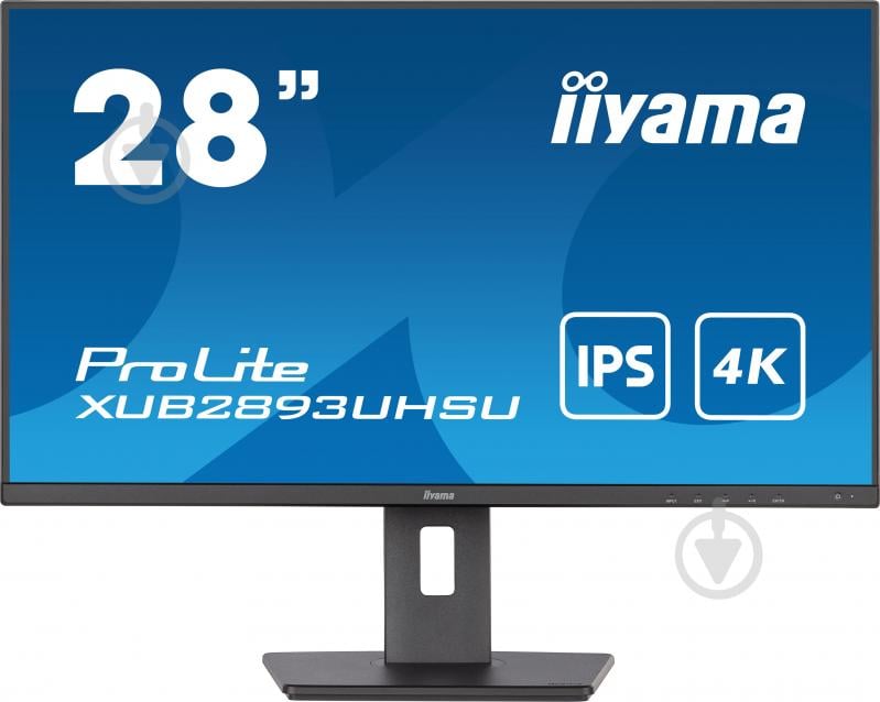 Монитор Iiyama Prolite XUB2893UHSU-B5 28" (XUB2893UHSU-B5) - фото 1