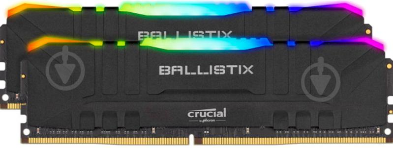 Оперативная память Micron DDR4 SDRAM 32 GB (2x16GB) 3000 MHz (BL2K16G30C15U4BL) PC4-24000 Ballistix RGB - фото 1