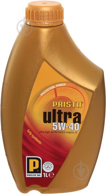 Моторное масло Prista Oil ULTRA 5W-40 1 л (PRIS ULTRA 5W40 1L) - фото 1