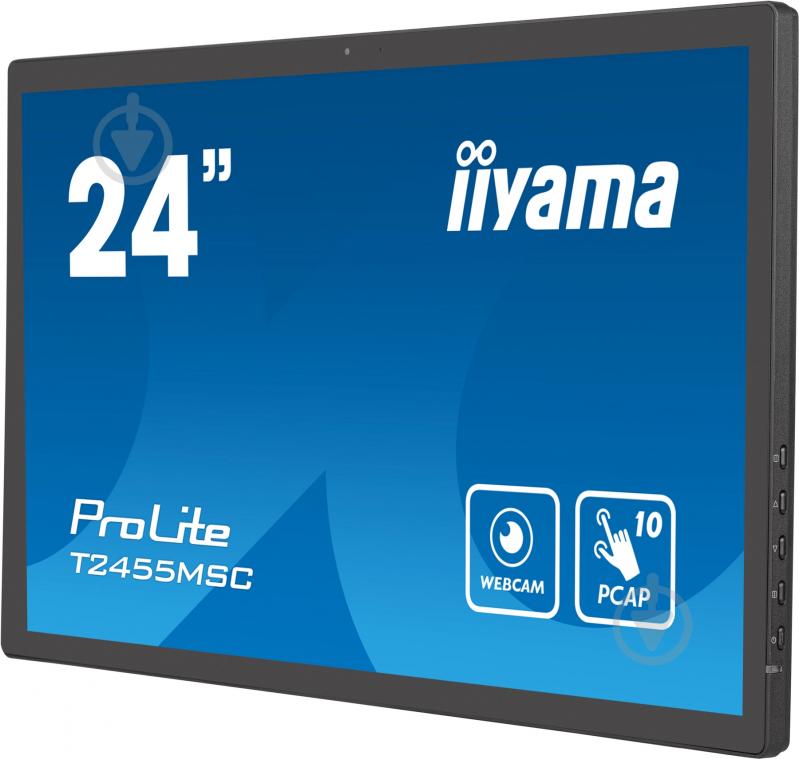 Монітор Iiyama Prolite T2455MSC-B1 23,8" (T2455MSC-B1) - фото 4