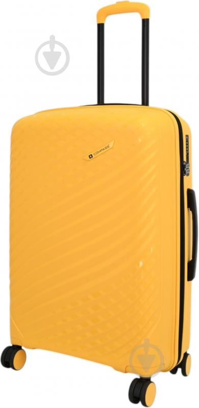 Валіза Compass MS-2729 S 32 л жовтий - фото 4 Валіза Compass MS-2729 S 32 л жовтий - фото 4