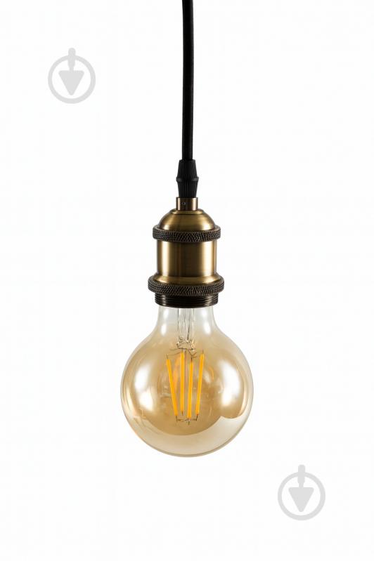Светильник подвесной LIGHT SET TERNAVA 011 АВ 1x40 Вт /E27 бронза - фото 1