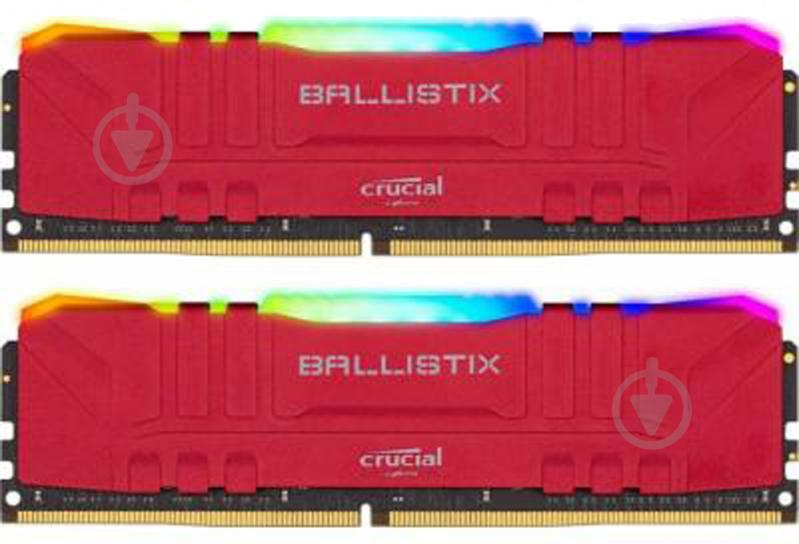 Оперативна пам'ять Micron DDR4 SDRAM 16 GB (2x8GB) 3200 MHz (BL2K8G32C16U4RL) PC4-25600 Ballistix RGB - фото 2