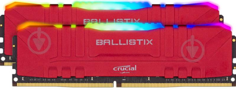 Оперативна пам'ять Micron DDR4 SDRAM 16 GB (2x8GB) 3200 MHz (BL2K8G32C16U4RL) PC4-25600 Ballistix RGB - фото 1