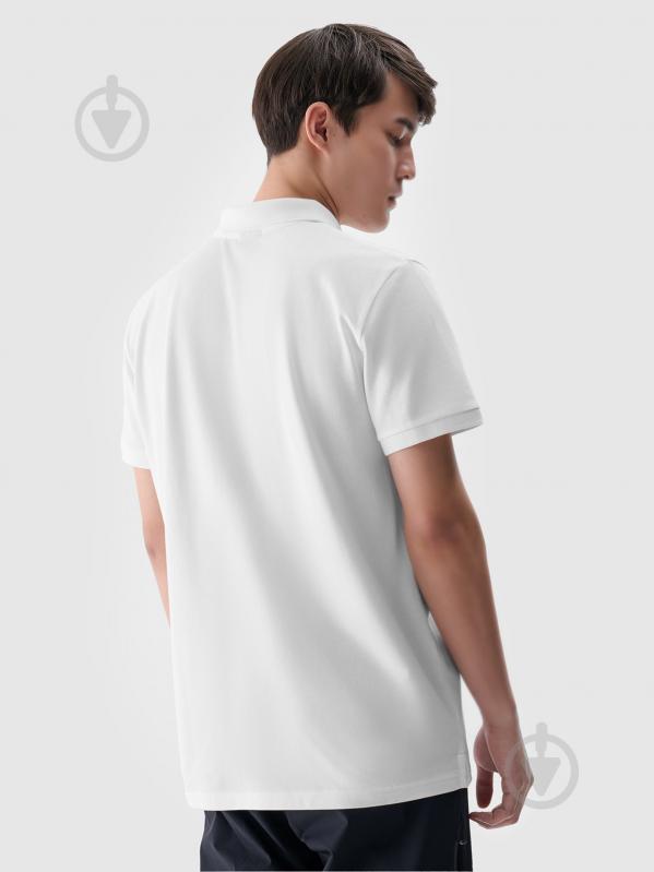 Поло 4F POLO SHIRT M366 4FWMM00TPTSM366-10S р.2XL белый - фото 3 Поло 4F POLO SHIRT M366 4FWMM00TPTSM366-10S р.2XL белый - фото 3