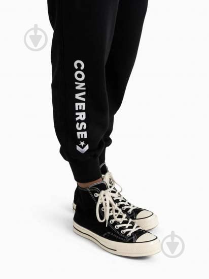 Штани Converse CONVERSE ALL STAR WOMENS 10024542-001 р. S чорний - фото 4