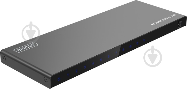 Сплітер Digitus (DS-55338) HDMI INx1 - OUTx8 - фото 1