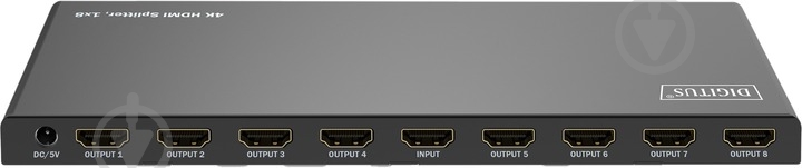 Сплітер Digitus (DS-55338) HDMI INx1 - OUTx8 - фото 4