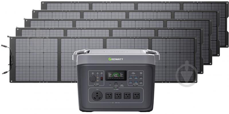 Зарядная станция Growatt INFINITY 2000 PRO (2048 Вт·ч) - фото 11 Зарядная станция Growatt INFINITY 2000 PRO (2048 Вт·ч) - фото 11