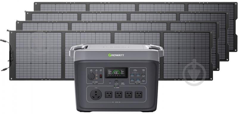 Зарядная станция Growatt INFINITY 2000 PRO (2048 Вт·ч) - фото 10 Зарядная станция Growatt INFINITY 2000 PRO (2048 Вт·ч) - фото 10