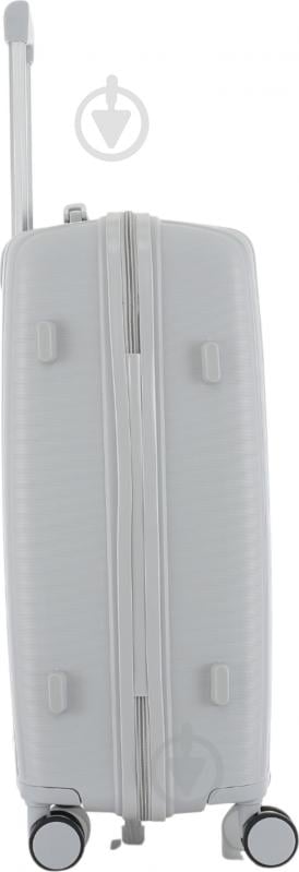 Валіза Compass 63 л кремовий PP-849 60x42x25 см M - фото 8