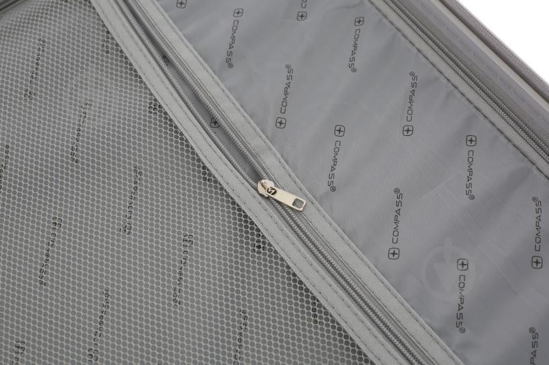 Валіза Compass 63 л кремовий PP-849 60x42x25 см M - фото 10