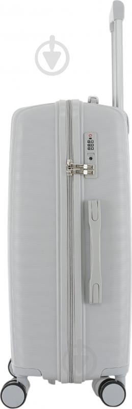 Валіза Compass 63 л кремовий PP-849 60x42x25 см M - фото 7