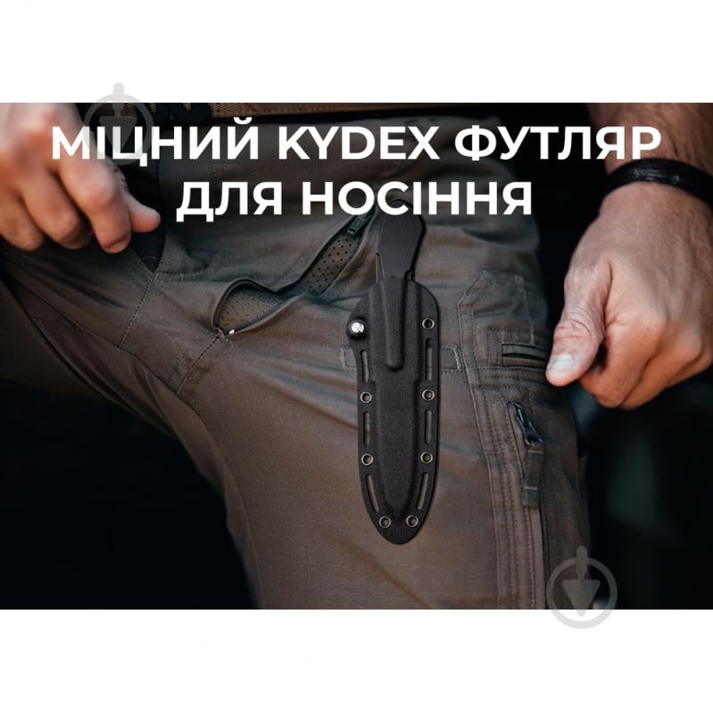 Нож Civivi Full-Tang Varius, черный C22009D-1 - фото 7