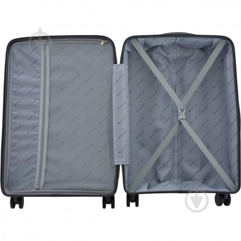 Чемодан Compass 63 л графит PP-849 60x42x25 см M - фото 14 Чемодан Compass 63 л графит PP-849 60x42x25 см M - фото 14