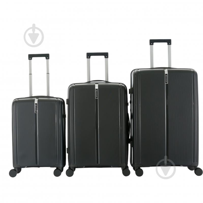 Чемодан Compass 63 л графит PP-849 60x42x25 см M - фото 15 Чемодан Compass 63 л графит PP-849 60x42x25 см M - фото 15