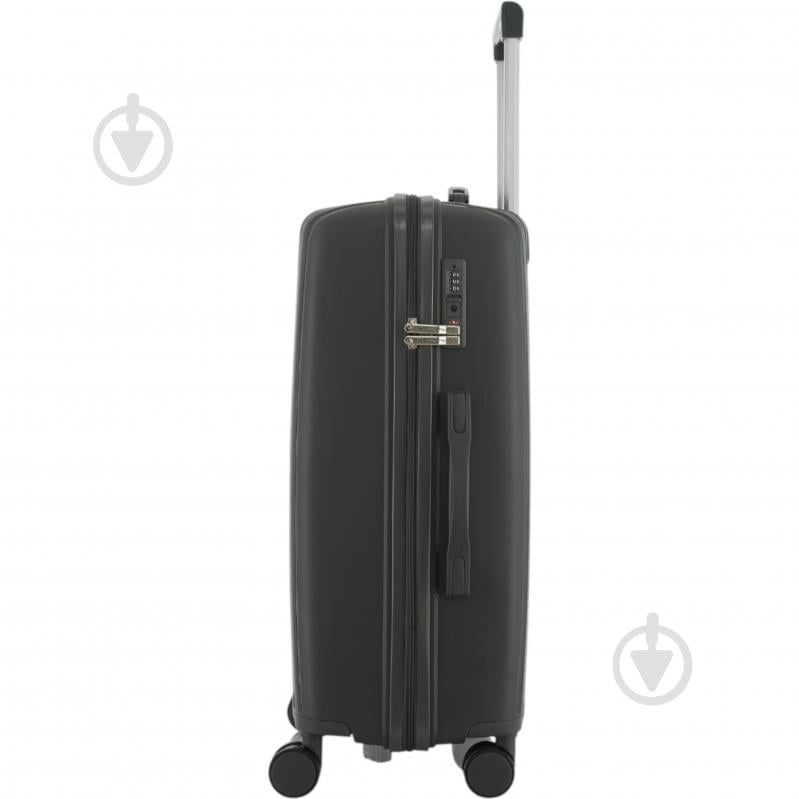 Чемодан Compass 63 л графит PP-849 60x42x25 см M - фото 3 Чемодан Compass 63 л графит PP-849 60x42x25 см M - фото 3