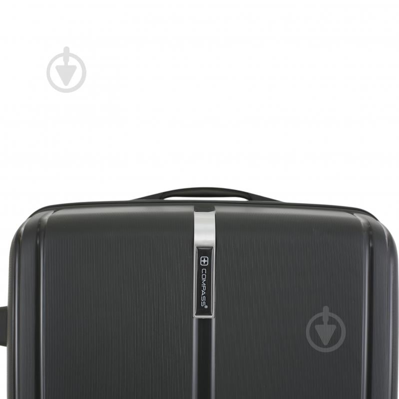 Чемодан Compass 63 л графит PP-849 60x42x25 см M - фото 9 Чемодан Compass 63 л графит PP-849 60x42x25 см M - фото 9