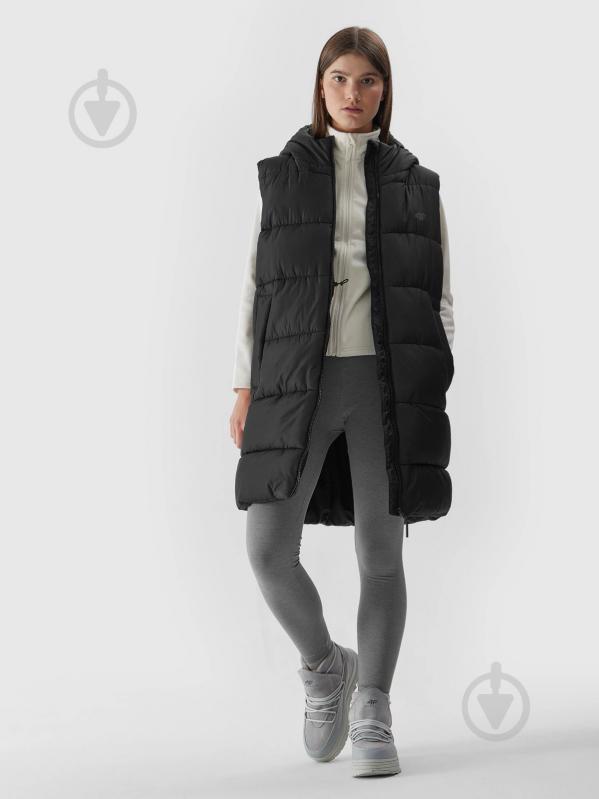 Жилет 4F VEST JACKET F065 4FRAW23TVJAF065-20S р.S черный - фото 1 Жилет 4F VEST JACKET F065 4FRAW23TVJAF065-20S р.S черный - фото 1
