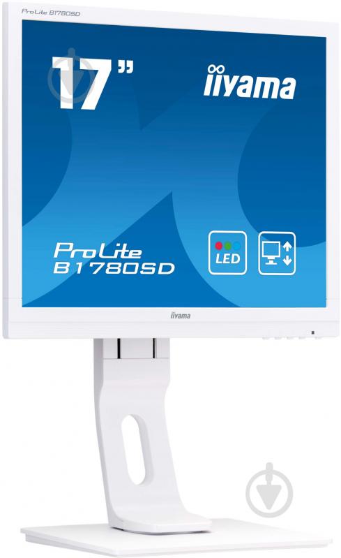 Монітор Iiyama Prolite B1780SD-W1 17" (B1780SD-W1) - фото 3