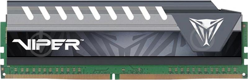 Оперативна пам'ять Patriot DDR4 SDRAM 8 GB (1x8GB) 2400 MHz (PVE48G240C6GY) PC4-19200 Viper Elite - фото 1