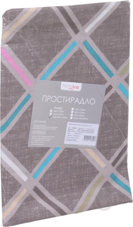 Простынь бязь 145x215 см в ассортименте Home Line - фото 16 Простынь бязь 145x215 см в ассортименте Home Line - фото 16