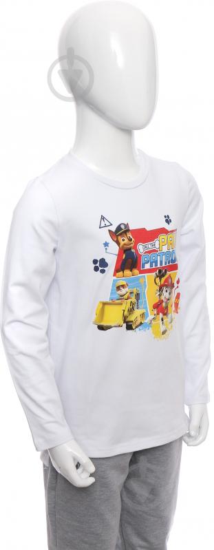 Реглан для мальчика Соня Paw Patrol р.98 белый Н0065 - фото 2