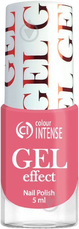 Лак для ногтей Colour Intense Gel Effect 65 016 Дымчато-розовый 5 мл - фото 1