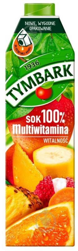 Сок Tymbark мультифруктовый 100% 1л - фото 1