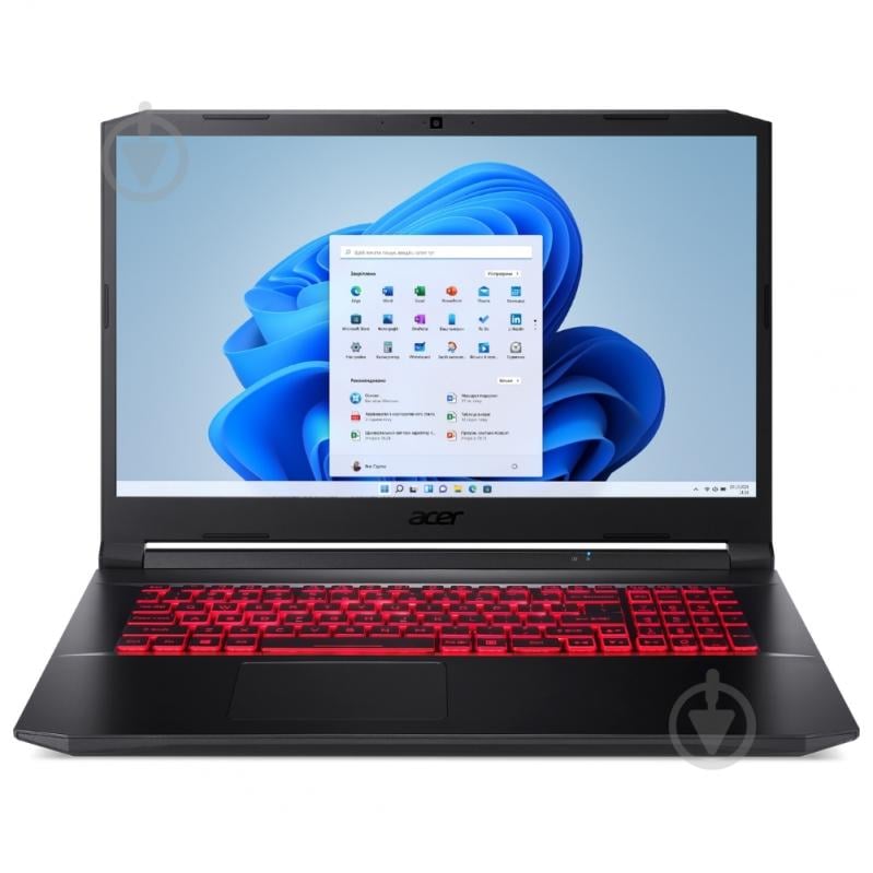 Ноутбук Acer Nitro 5 AN517-54-555E 17,3" (NH.QF8EU.006) shale black - фото 1 Ноутбук Acer Nitro 5 AN517-54-555E 17,3" (NH.QF8EU.006) shale black - фото 1