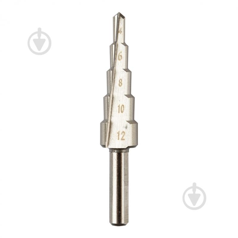 Сверло GRAPHITE 4-12 мм 54T302 - фото 1