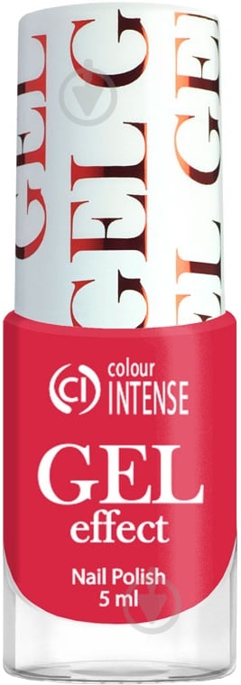 Лак для нігтів Colour Intense Gel Effect 65 021 Рожево-кораловий 5 мл - фото 1