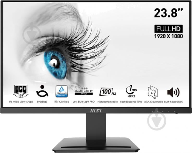 Монітор MSI PRO MP243X 23,8" (PRO MP243X) - фото 1