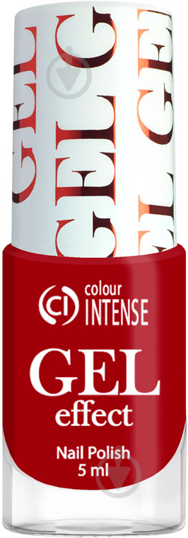 Лак для нігтів Colour Intense Gel Effect 65 026 Червоний 5 мл - фото 1