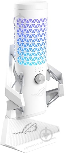 Мікрофон Asus ROG Carnyx White (90YH03Z0-BAUA10) - фото 3 Мікрофон Asus ROG Carnyx White (90YH03Z0-BAUA10) - фото 3