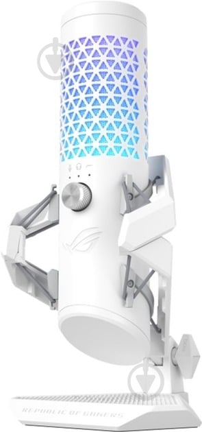 Мікрофон Asus ROG Carnyx White (90YH03Z0-BAUA10) - фото 2 Мікрофон Asus ROG Carnyx White (90YH03Z0-BAUA10) - фото 2
