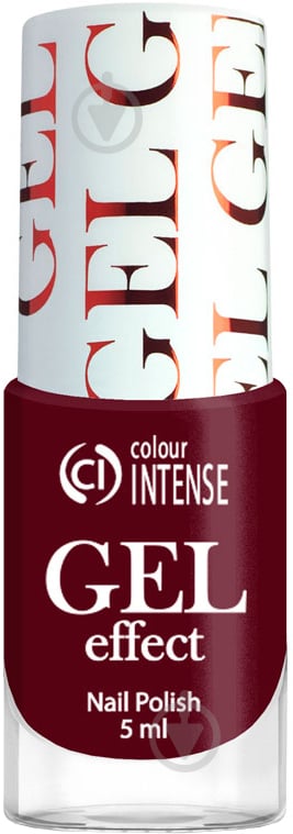 Лак для нігтів Colour Intense Gel Effect 65 029 Бордо 5 мл - фото 1