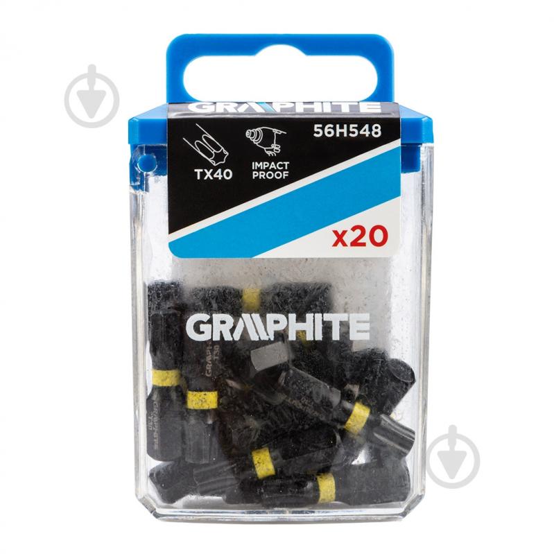 Бита ударная GRAPHITE 20 шт. 56H548 - фото 1