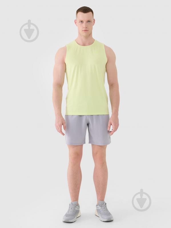 Майка 4F SLEEVELESS FNK M460 4FWSS25TFSLM460-45S р.2XL желтый - фото 4