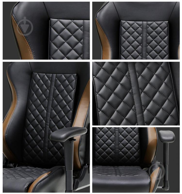 Крісло DXRacer DRIFTING OH/DH73/NC чорний/коричневий - фото 6