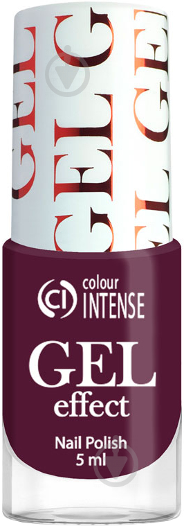 Лак для ногтей Colour Intense Gel Effect 65 036 Фиолетовый 5 мл - фото 1